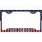Nautical Anchors & Stripes License Plate Frame - Style C