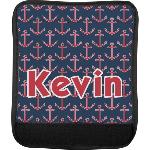 Nautical Anchors & Stripes Luggage Handle Wrap (Approval)