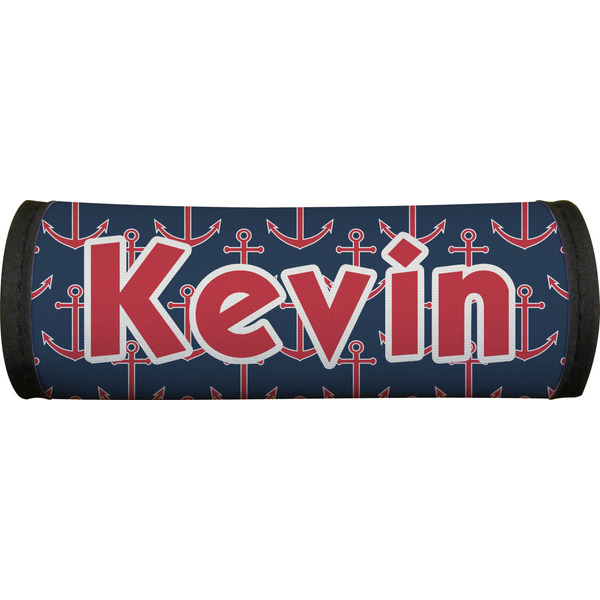 Nautical Anchors & Stripes Luggage Handle Wrap