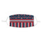 Nautical Anchors & Stripes Kid's Cloth Face Mask