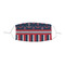 Nautical Anchors & Stripes Kid's Cloth Face Mask - XSmall