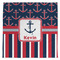 Nautical Anchors & Stripes Microfiber Dish Rag - APPROVAL