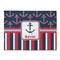 Nautical Anchors & Stripes Microfiber Screen Cleaner - Front