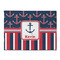Nautical Anchors & Stripes Microfiber Screen Cleaner (Personalized)