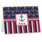 Nautical Anchors & Stripes Note Card - Main