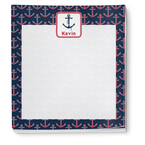 Nautical Anchors & Stripes Notepad - Apvl