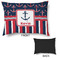 Nautical Anchors & Stripes Outdoor Dog Beds - Large - APPROVAL