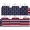 Nautical Anchors & Stripes Page Dividers - Set of 6 - Approval