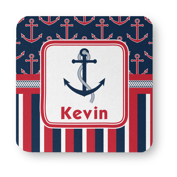 Nautical Anchors & Stripes Paper Coasters - Approval