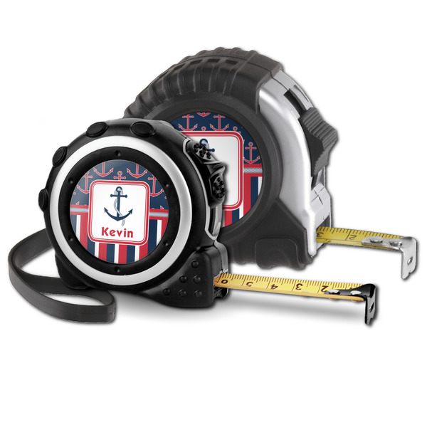 Nautical Anchors & Stripes Parent tape measure