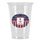 Nautical Anchors & Stripes Party Cups - 16oz (Personalized)