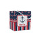 Nautical Anchors & Stripes Party Favor Gift Bags - Matte (Personalized)