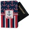 Nautical Anchors & Stripes Passport Holder - Main