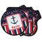 Nautical Anchors & Stripes Patches Main