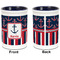 Nautical Anchors & Stripes Pencil Holder - Blue - approval