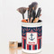 Nautical Anchors & Stripes Pencil Holder - LIFESTYLE makeup