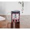 Nautical Anchors & Stripes Personalized Coffee Mug - Lifestyle