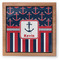 Nautical Anchors & Stripes Pet Urn - Apvl