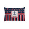 Nautical Anchors & Stripes Pillow Case - Standard - Front