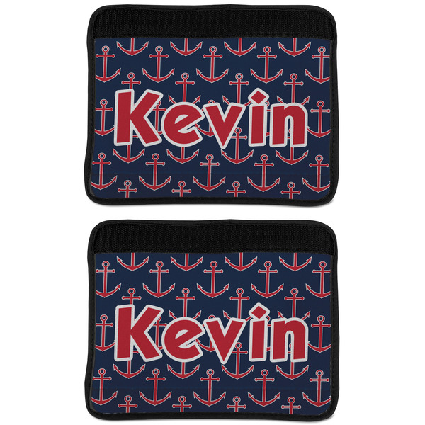 Nautical Anchors & Stripes Seat Belt Cover (APPROVAL Update)