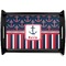 Nautical Anchors & Stripes Wooden Tray (Personalized)