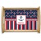 Nautical Anchors & Stripes Serving Tray Wood Small - Main