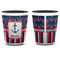 Nautical Anchors & Stripes Shot Glass - Two Tone - APPROVAL
