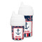 Nautical Anchors & Stripes Sippy Cup (Personalized)