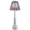 Nautical Anchors & Stripes Small Chandelier Lamp - LIFESTYLE (on candle stick)
