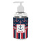 Nautical Anchors & Stripes Small Liquid Dispenser (8 oz) - White