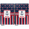 Nautical Anchors & Stripes Spiral Journal 7 x 10 - Apvl