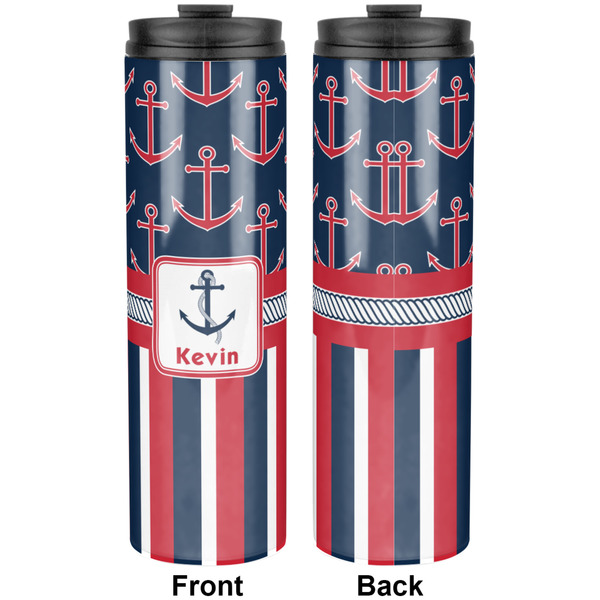 Nautical Anchors & Stripes Stainless Steel Tumbler 20 Oz - Approval