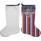 Nautical Anchors & Stripes Stocking - Single-Sided - Approval
