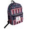 Nautical Anchors & Stripes Student Backpack (Personalized)