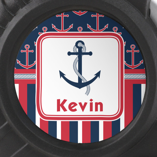 Nautical Anchors & Stripes Tape Measure - 25ft - detail