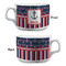 Nautical Anchors & Stripes Tea Cup - Single Apvl