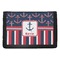 Nautical Anchors & Stripes Trifold Wallet