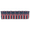 Nautical Anchors & Stripes Valance - Front