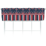 Nautical Anchors & Stripes Valance (Personalized)