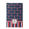 Nautical Anchors & Stripes Waffle Weave Golf Towel (Personalized)