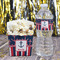 Nautical Anchors & Stripes Water Bottle Label - w/ Favor Box