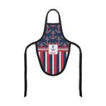 Nautical Anchors & Stripes Bottle Apron (Personalized)