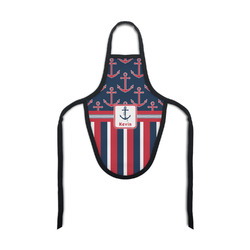 Nautical Anchors & Stripes Bottle Apron (Personalized)