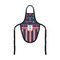 Nautical Anchors & Stripes Wine Bottle Apron - FRONT/APPROVAL