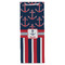 Nautical Anchors & Stripes Wine Gift Bag - Gloss - Front