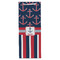 Nautical Anchors & Stripes Wine Gift Bag - Matte - Front