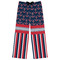 Nautical Anchors & Stripes Womens Pajama Pants - XS