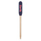 Nautical Anchors & Stripes Wooden Food Pick - Paddle - Single Pick