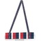 Nautical Anchors & Stripes Yoga Mat Strap With Full Yoga Mat Design