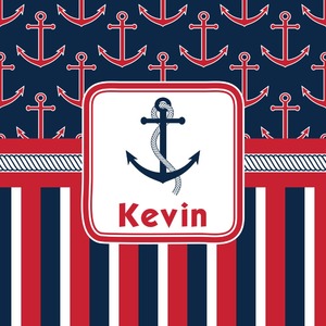 Nautical Anchors & Stripes